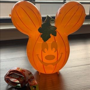 Halloween Mickey popcorn bucket
